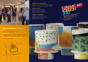 2010 Leaflet, Front, Ceramic Art London